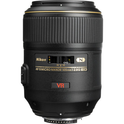 Nikon AF-S Micro-NIKKOR 105mm f/2.8G ED VR Lens