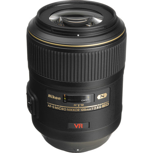 Nikon AF-S Micro-NIKKOR 105mm f/2.8G ED VR Lens