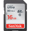 SanDisk 16GB Ultra UHS-I SDHC Memory Card