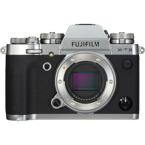 Fujifilm X-T3 Mirrorless Digital Camera (Body Only) - Silver