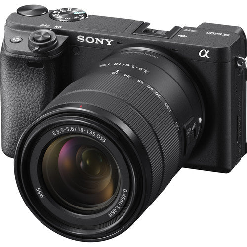 Sony Alpha a6400 Mirrorless Digital Camera + 18-135mm Lens Kit