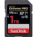 SanDisk Extreme Pro 170MB/s 1TB SDXC UHS-I Memory Card