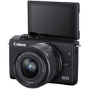 Canon EOS M200 Mirrorless Digital Camera + 15-45mm Lens - Black