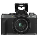 Fujifilm X-T200 Mirrorless Digital Camera + XC 15-45mm f/3.5-5.6 OIS PZ Lens - Dark Silver