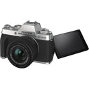 Fujifilm X-T200 Mirrorless Digital Camera + XC 15-45mm f/3.5-5.6 OIS PZ Lens - Silver