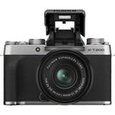 Fujifilm X-T200 Mirrorless Digital Camera + XC 15-45mm f/3.5-5.6 OIS PZ Lens - Silver