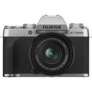 Fujifilm X-T200 Mirrorless Digital Camera + XC 15-45mm f/3.5-5.6 OIS PZ Lens - Silver