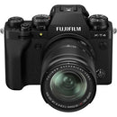 Fujifilm X-T4 Mirrorless Digital Camera + XF 18-55mm f/2.8-4 R OIS Lens - Black