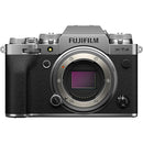 Fujifilm X-T4 Mirrorless Digital Camera (Body Only) - Silver