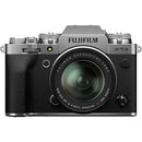 Fujifilm X-T4 Mirrorless Digital Camera + XF 18-55mm f/2.8-4 R OIS Lens - Silver