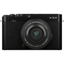 Fujifilm X-E4 Mirrorless Digital Camera + XF 27mm f/2.8 R WR Lens - Black