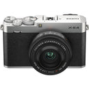 Fujifilm X-E4 Mirrorless Digital Camera + XF 27mm f/2.8 R WR Lens - Silver