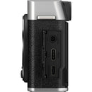 Fujifilm X-E4 Mirrorless Digital Camera + XF 27mm f/2.8 R WR Lens - Silver