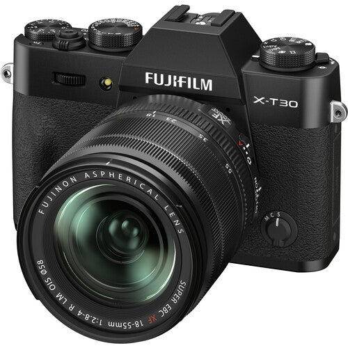 Fujifilm X-T30 II Mirrorless Digital Camera + XF 18-55mm f/2.8-4 R OIS Lens - Black