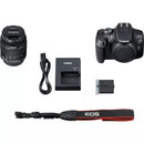 Canon EOS 2000D Digital SLR Camera + EF-S 18-55mm f/3.5-5.6 IS II Kit