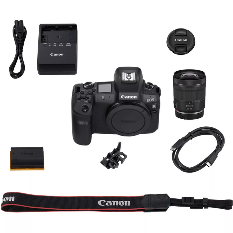 Canon EOS R Mirrorless Digital Camera + RF 24-105mm f/4-7.1 IS STM Lens Kit