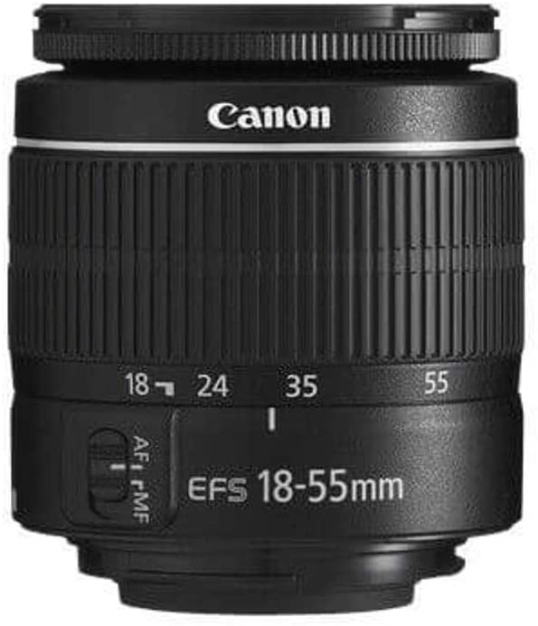 Canon EF-S 18-55mm f/3.5-5.6 III Lens (White Box)