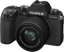 Fujifilm X-S10 Mirrorless Digital Camera + XC 15-45mm f/3.5-5.6 Lens Kit - Black