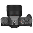 Fujifilm X-T200 Mirrorless Digital Camera + XC 15-45mm f/3.5-5.6 OIS PZ Lens - Dark Silver